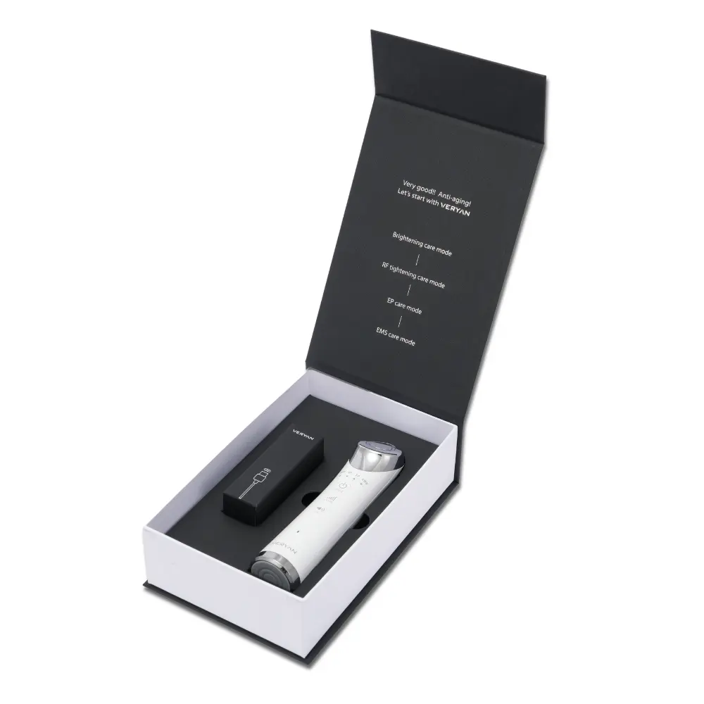 VERYAN PRO All-in-One Pack – 6-in-1 Beauty Device with RF Cream, Brightening Booster & Revital Lift Ampoules