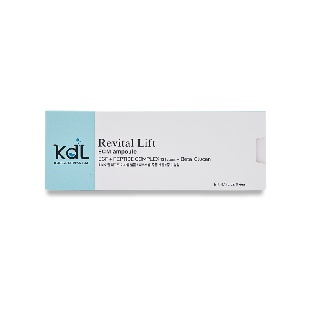 VERYAN Revital Lift Ampoule Set – 4 x 3ml | Firming & Rejuvenating Care